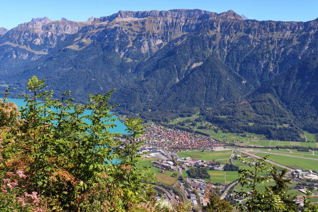 Interlaken mountain view