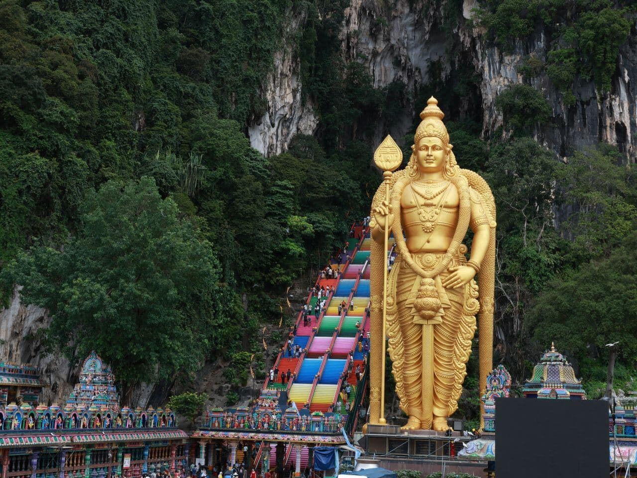 Batu Caves steps